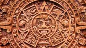 Escultura azteca.