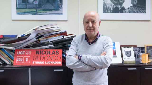 El secretario general de UGT-Euskadi, Raúl Arza / Nacha Abaitua