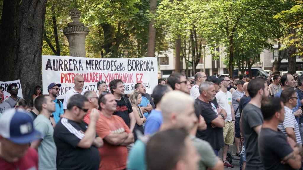 Movilización de Mercedes Vitoria por el convenio / EP