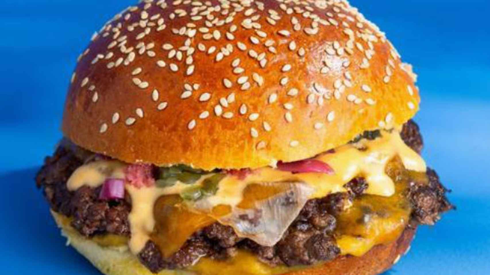 Jet lag burger de eatyjet, la segunda mejor de España en 2023.