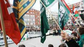Manifestación de varios sindicatos en Bilbao / GETTY IMAGES