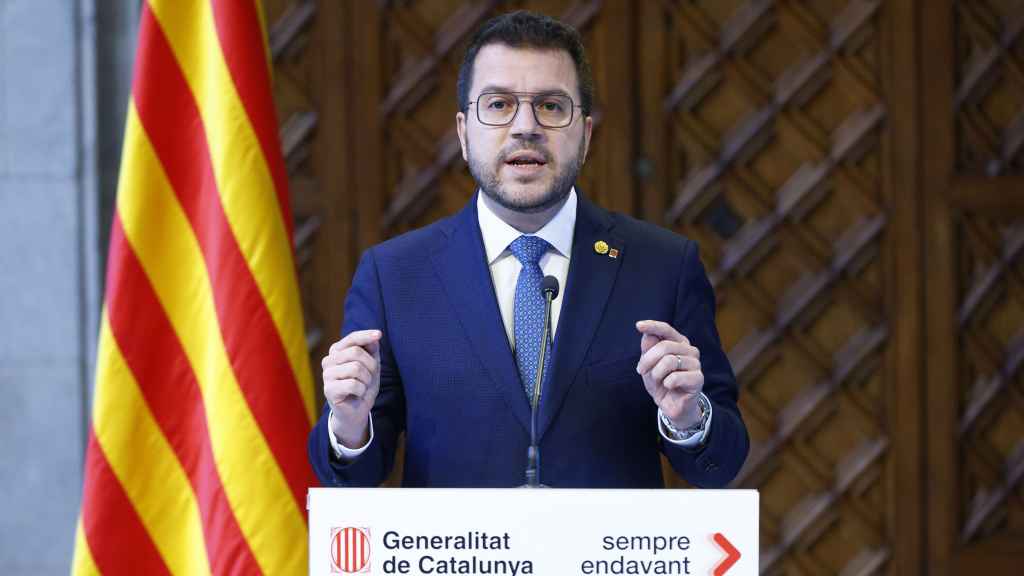 El presidente de la Generalitat, Pere Aragonès / EFE - QUIQUE GARCÍA