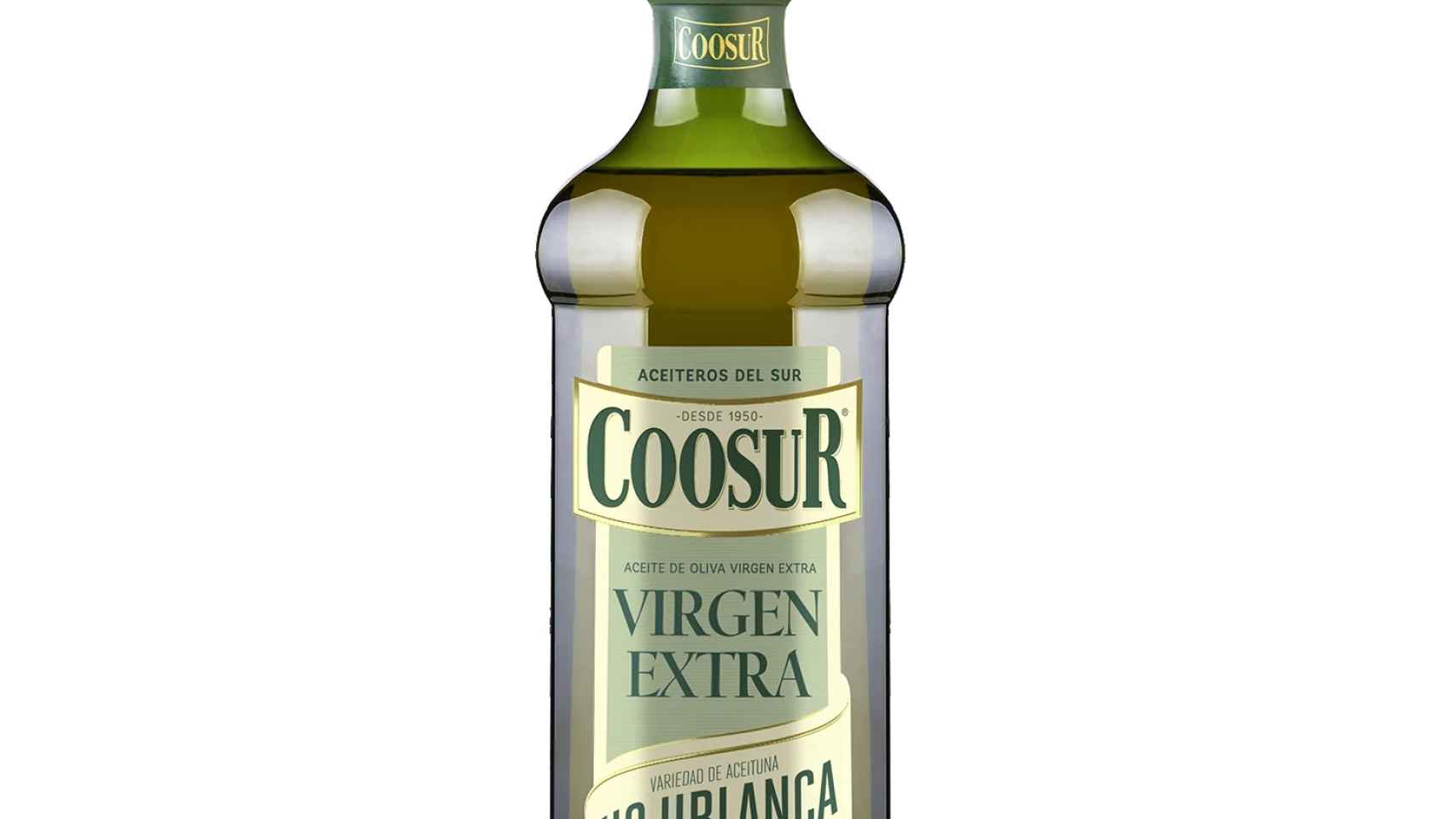Aceite de oliva virgen extra hojiblanca de un litro.