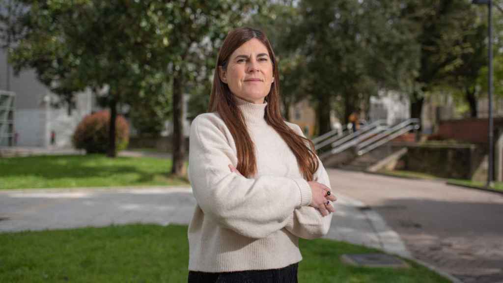 La candidata a lehendakari de Elkarrekin Podemos Alianza Verde, Miren Gorrotxategi / Patxi Corral