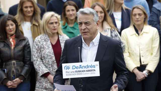 El cabeza de lista del PP en las elecciones vascas, Javier de Andrés
