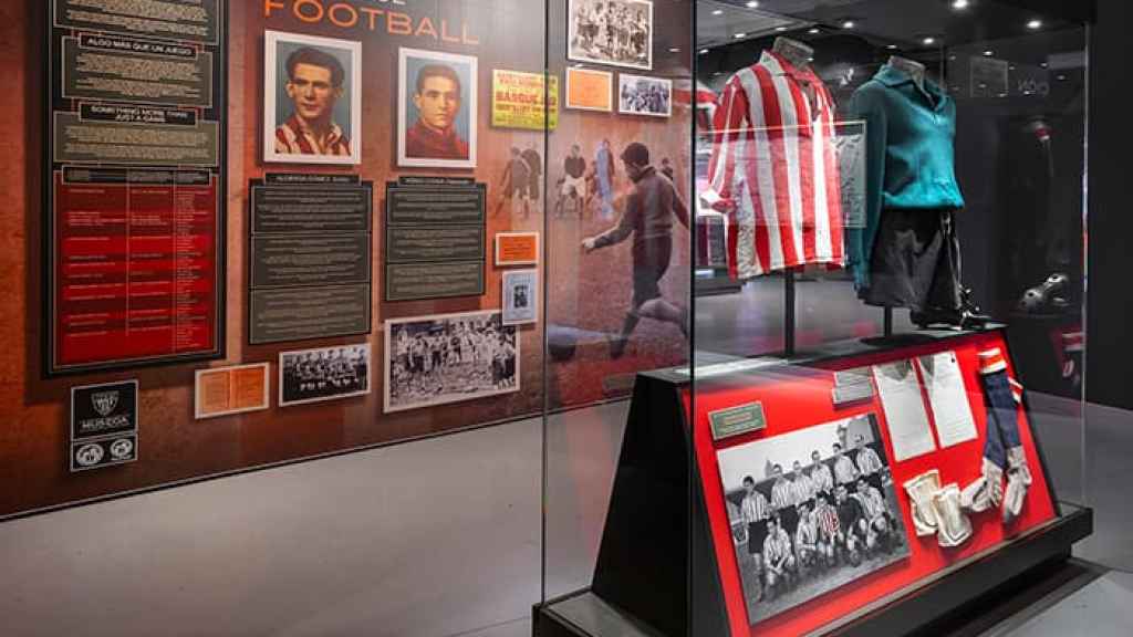 El Museo del Athletic Club, desde el interior.