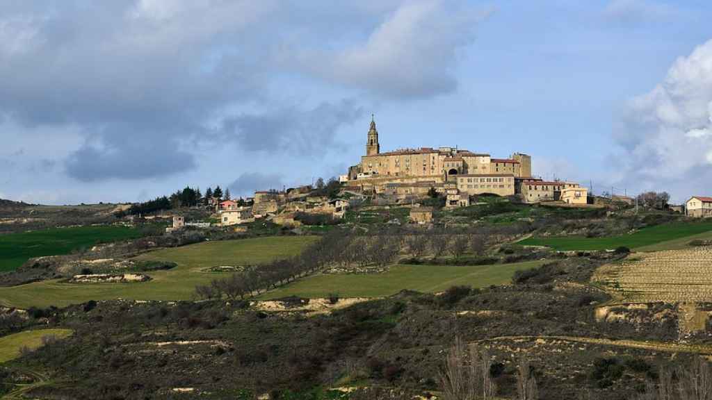 El pueblo de Labraza, en la provincia de Álava.