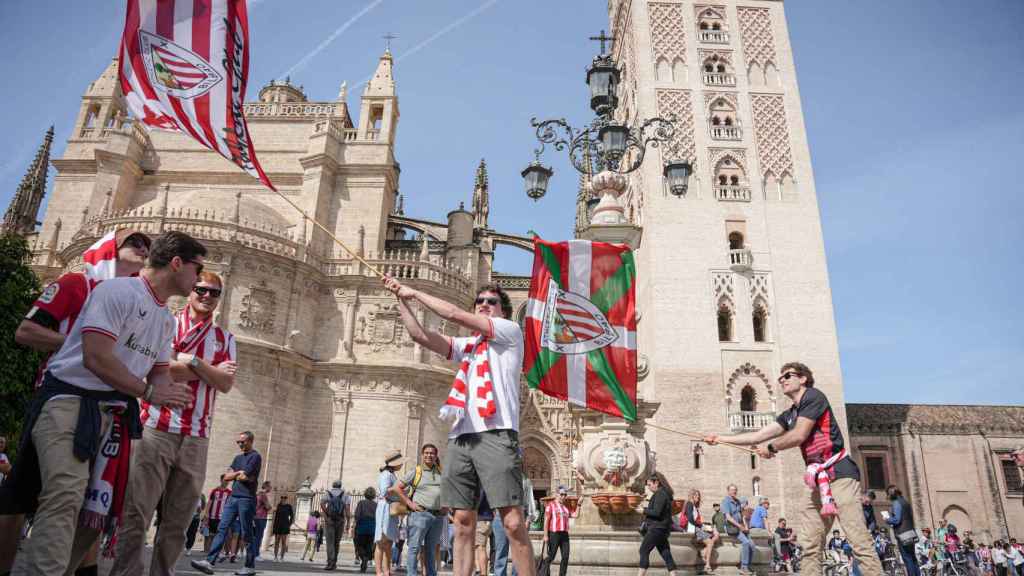 Aficionados del Athletic Club en Sevilla / EP