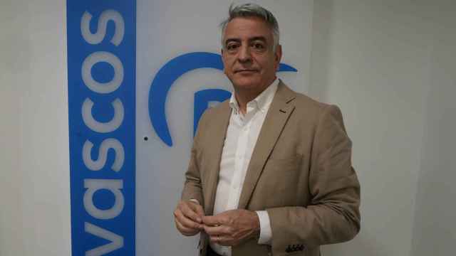 El presidente del PP vasco y candidato a lehendakari, Javier de Andrés / Paulino Oribe