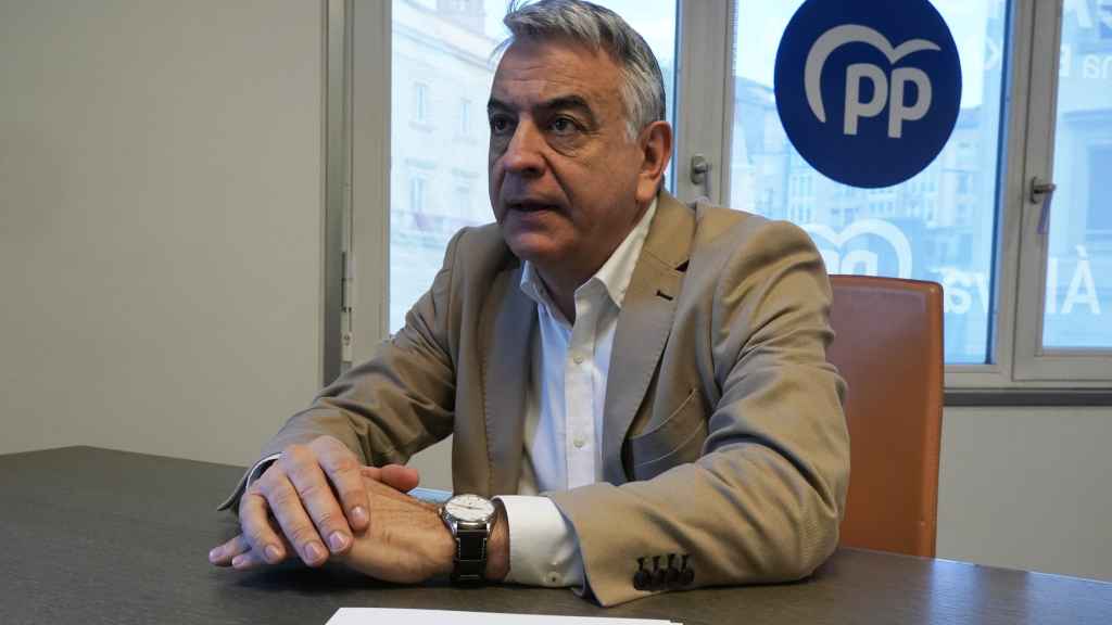 Javier de Andrés, presidente del PP vasco y candidato a lehendakari / Paulino Oribe