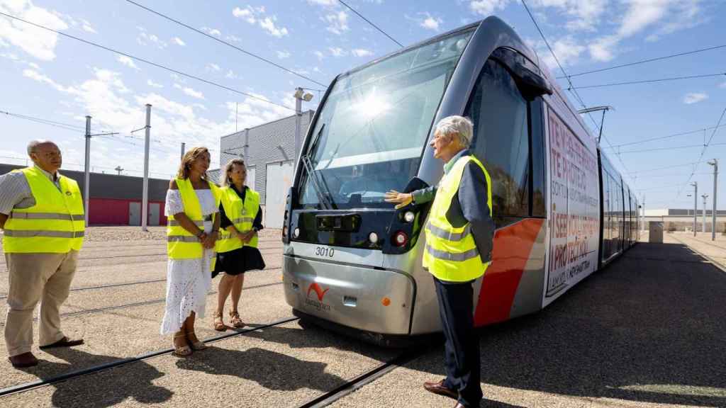 CAF ha hecho pruebas de su tranvía autónomo en Zaragoza / Ayuntamiento de Zaragoza