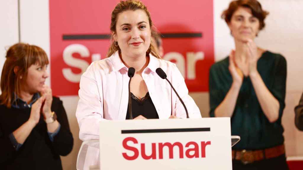 Sumar ha logrado un escaño en las autonómicas vascas, pero no lo ocupará su candidata, Alba García / EFE - SUMAR