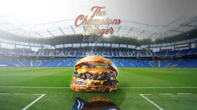 The Champions Burger / Página web Real Sociedad