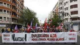 Manifestación del 1 de mayo en Bilbao de UGT y CCOO / MIGUEL TOÑA - EFE