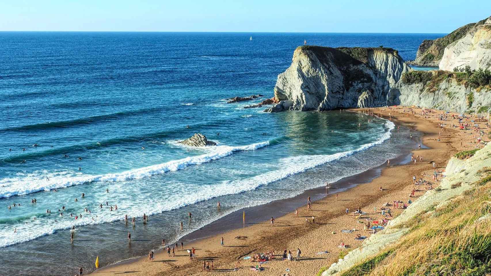 La playa más bonita de Bizkaia.