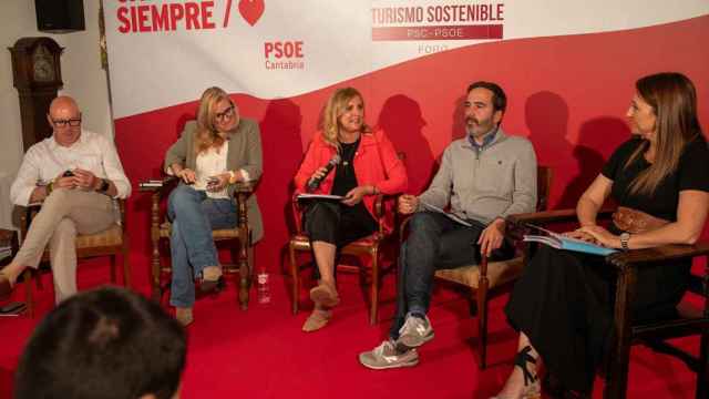 Javier Hurtado en el foro turismo sostenible de  PSOE Cantabria / X PSOE Cantabria