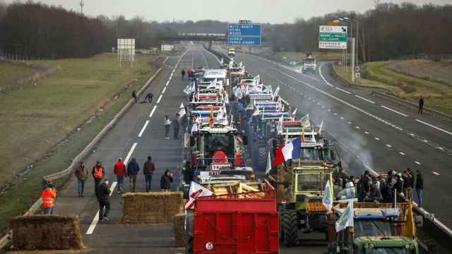 Protesta del sector agrario en Francia/EFE