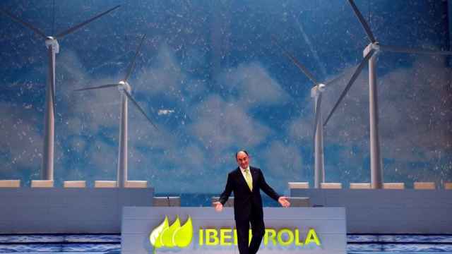 El presidente de Iberdrola, en la junta de este viernes/EFE