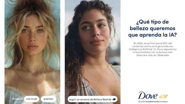 Imagen de la campaña de Dove