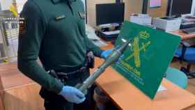La Guardia Civil de Álava interviene una Granada de lanzagranadas en un envío postal en Jundiz / GUARDIA CIVIL