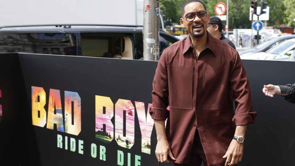 El actor Will Smith en su visita a Madrid para promocionar la nueva película 'Bad boys: ride or die' / JJ GUILLÉN - EFE
