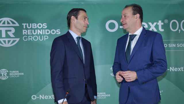 Josu Calvo y Carlos López de las Heras, de Tubos Reunidos