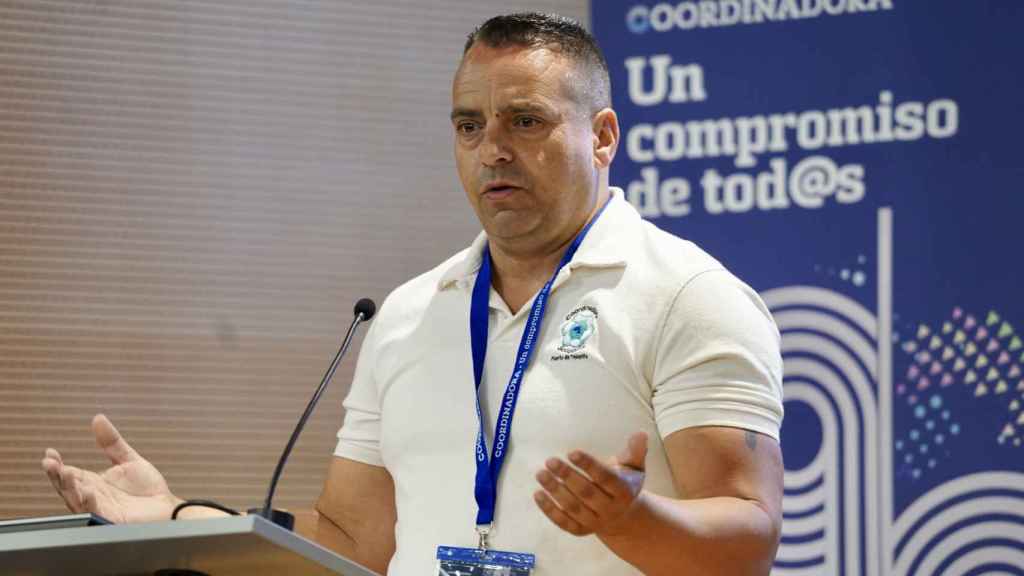 Antolín Goya, líder de Coordinadora Estatal de Trabajadores del Mar (CETM)