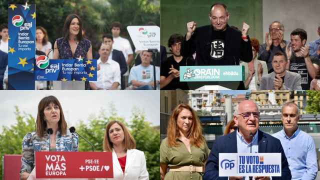 Los candidatos vascos en las elecciones al Parlamento Europeo del 9-J / Agencias - CV