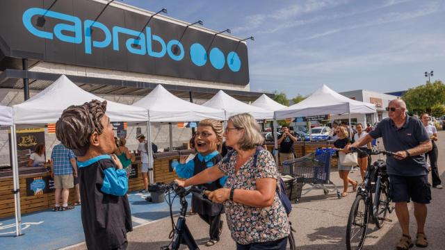 Un evento en las instalaciones de Caprabo, del grupo Eroski / X