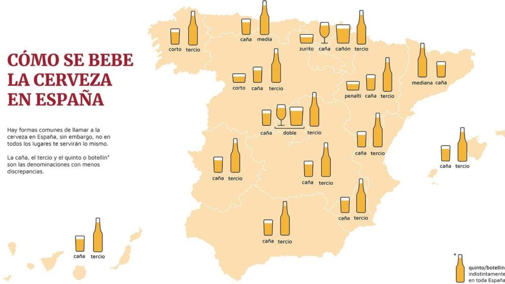 Mapa cervecero / Asociación de Cerveceros de España