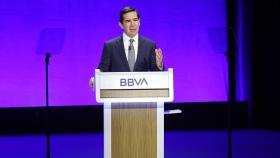 Carlos Torres en la Junta de Accionistas de BBVA.