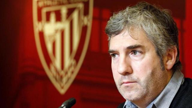 Josu Urrutia, durante su etapa como presidente del Athletic Club.