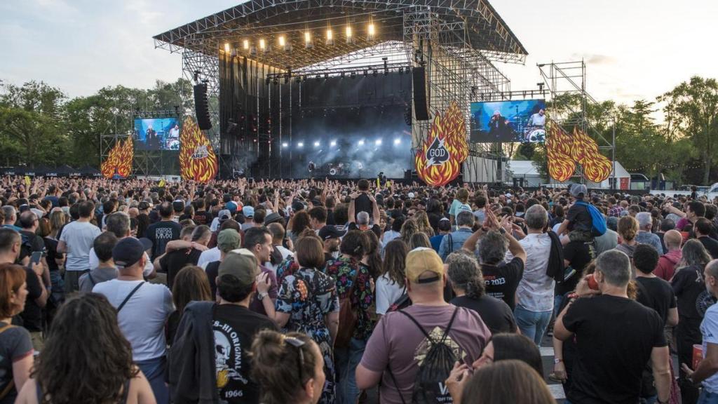 Escenario del Azkena Rock Festival.