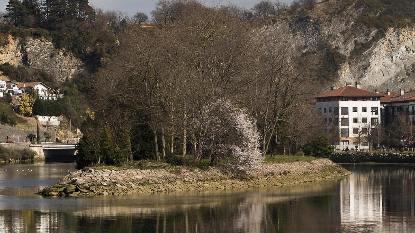 La isla que pertenece seis meses al año a Euskadi y otros seis a Francia.