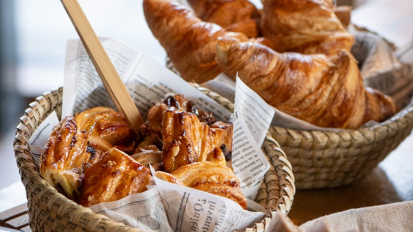 Bollería del mejor desayuno-buffet de Euskadi.