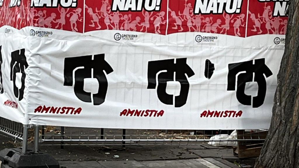 Imagen tomada en el recinto de txosnas de Vitoria.