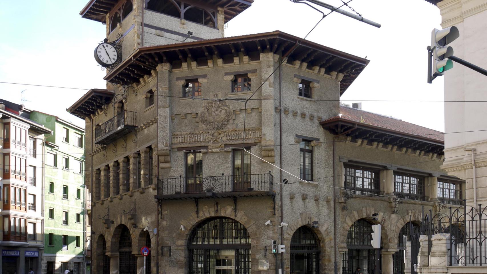 Estación de tren más antigua de Bilbao / Wikipedia