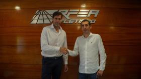 Aitor Casal, Director General de LIN3S Sports, y Raúl Chapado, Presidente de la RFEA.