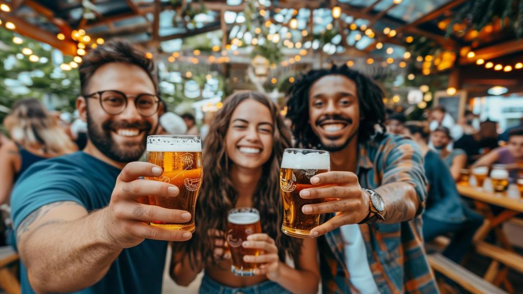 Amigos tomando cervezas / Freepik