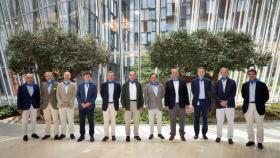 El equipo directivo de Iberdrola, en su tradicional primer encuentro tras el verano en la Torre Iberdrola, en Bilbao