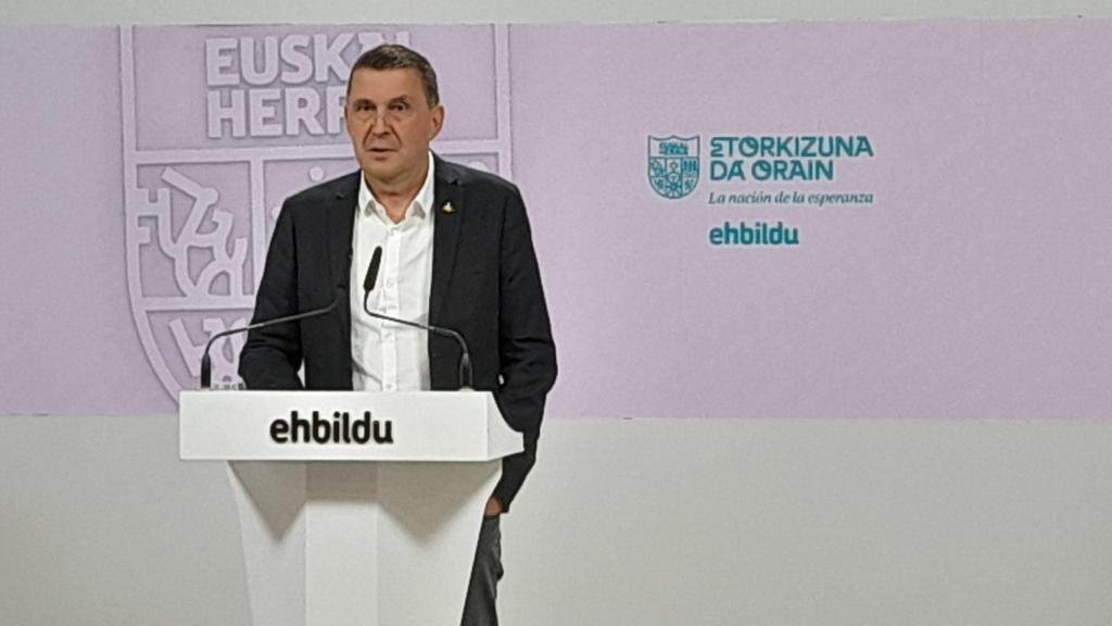 El coordinador general de EH Bildu, Arnaldo Otegi / EUROPA PRESS