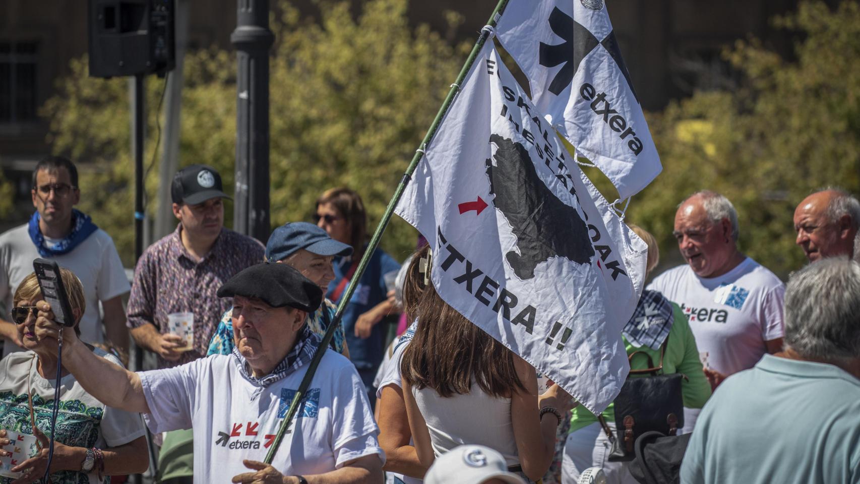 Manifestación en Bilbao a favor de los presos de ETA / JAVIER ZORRILLA - EFE