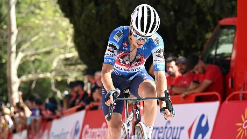 Mikel Landa, durante esta Vuelta Ciclista a España.