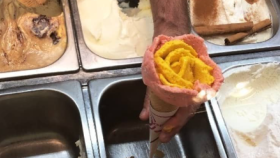 Helado de la heladería de Gipuzkoa que se encuentra entre las mejores del mundo.