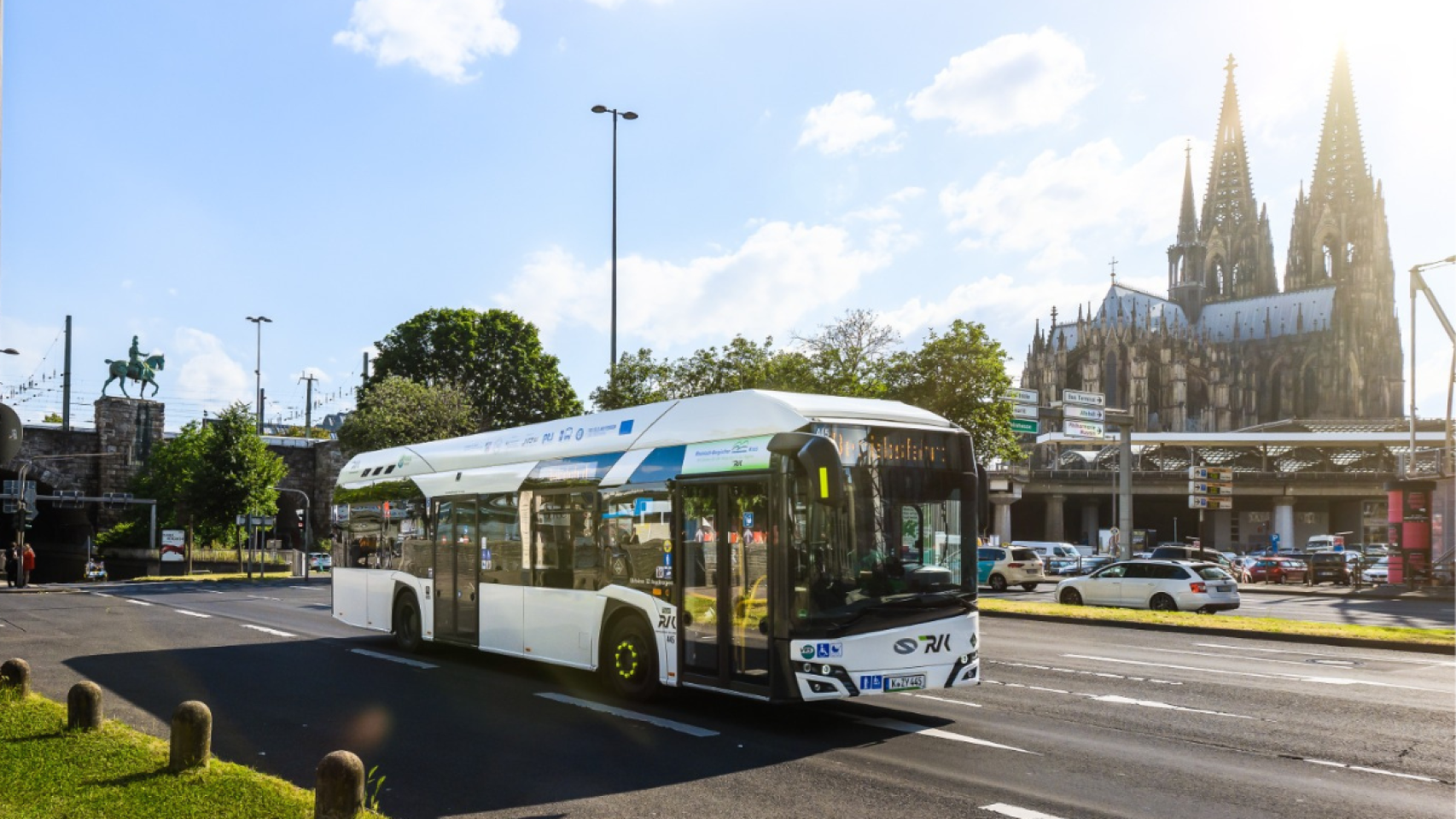 Solaris firma tres contratos de autobuses de hidrógeno en Alemania, Francia y República Checa