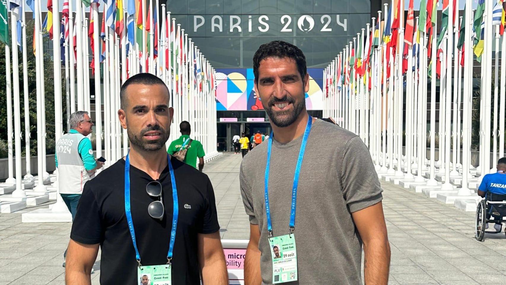 Andoni Igartua y Raúl García, de Emen4Sport , en París 2024