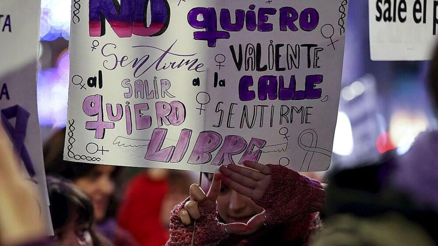 Gritemos alto, claro y fuerte contra la violencia machista.