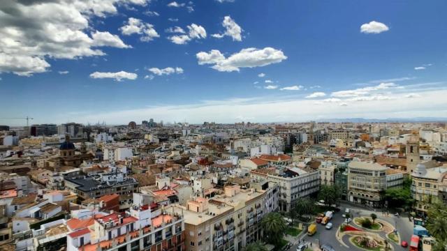 Vista aérea de Valencia