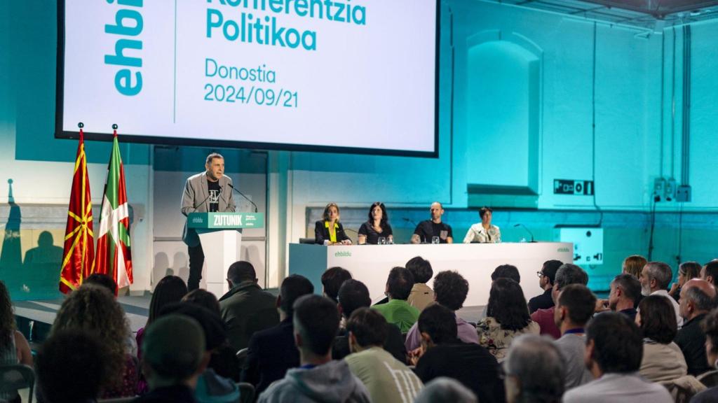 Arnaldo Otegi este sábado en Donostia.