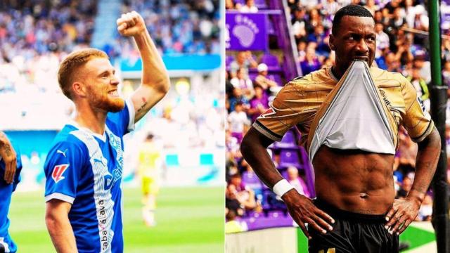 El Deportivo Alavés y la Real Sociedad, durante esta temporada.